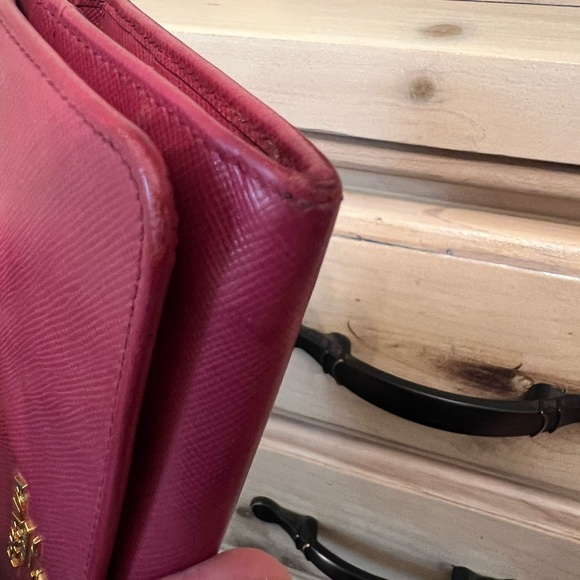 Prada Saffiano Leather Continental Wallet - Picture 9 of 15